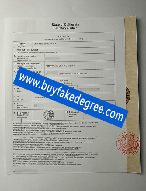 What Is State Of California Apostille Buy Fake Diploma With Apostille   California State Apostille Sample 1 480x629 